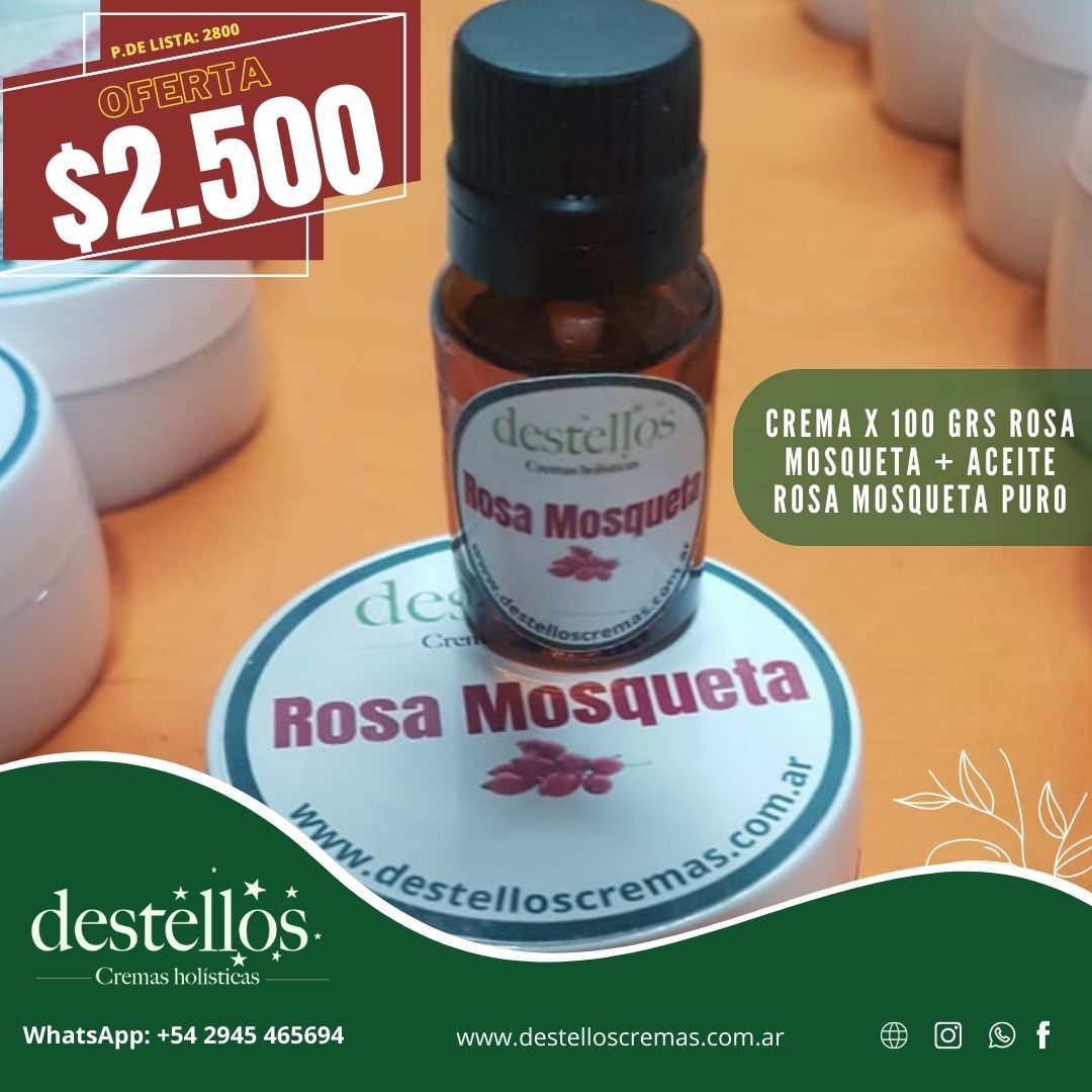 Promo Crema x 100grs + Aceite Puro Destellos